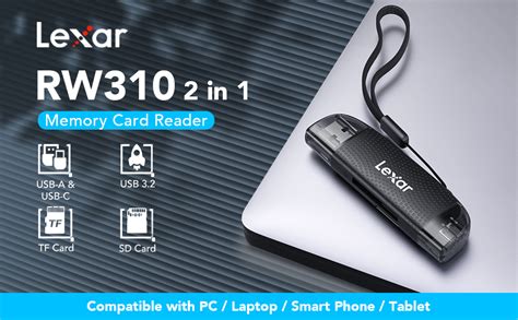 2 in 1 micro usb otg smart card reader|Lexar RW310 USB 3.2 Gen 1 2.